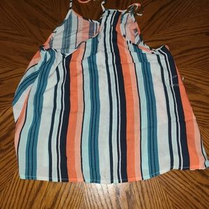 Thin straped tank top